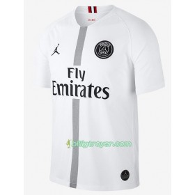 Billige Fotballdrakter Paris Saint-Germain Jodan Hvit Tredjedraktsett 2018/19 Kortermet 2018/19 Kortermet
